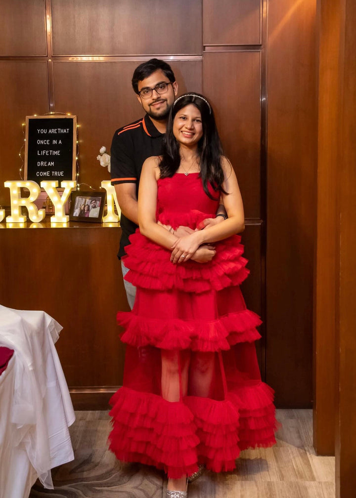 DIKSHA SINGHI in PARIS GOWN