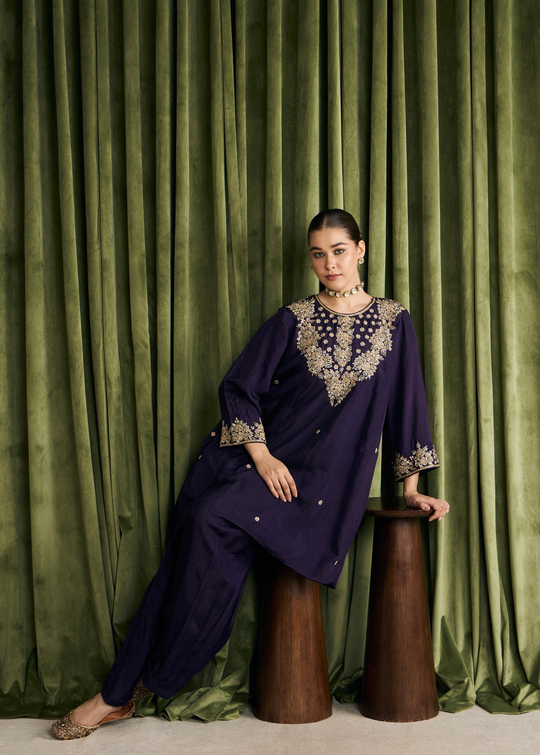 MATHURA HF KURTA SET