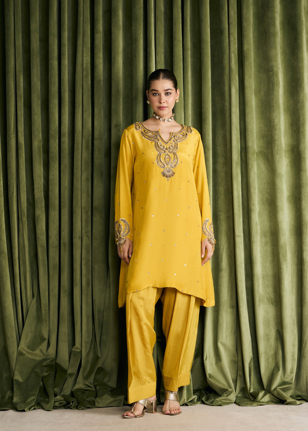 MATHURA PP KURTA SET