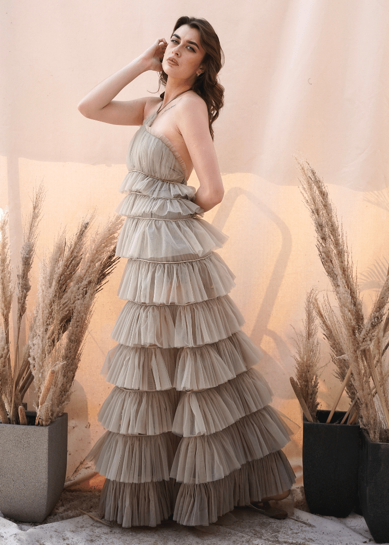 AAKRITI RANA in LONDON GOWN