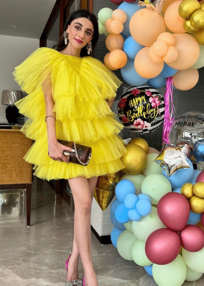 MUSKAN MAHAJAN  in TOKYO DRESS