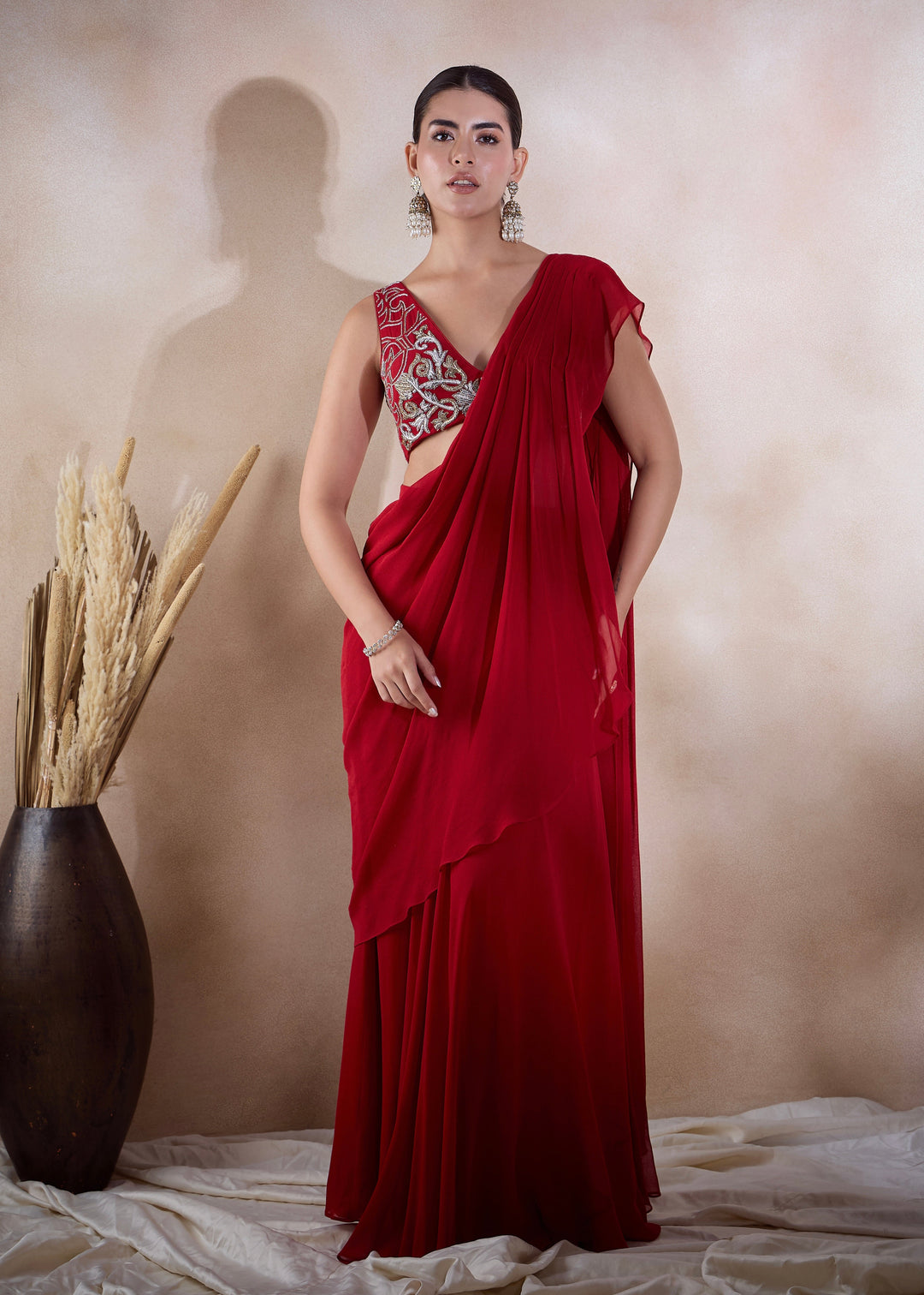 VRINDAVAN L SAREE SET