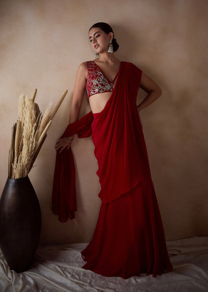 VRINDAVAN L SAREE SET