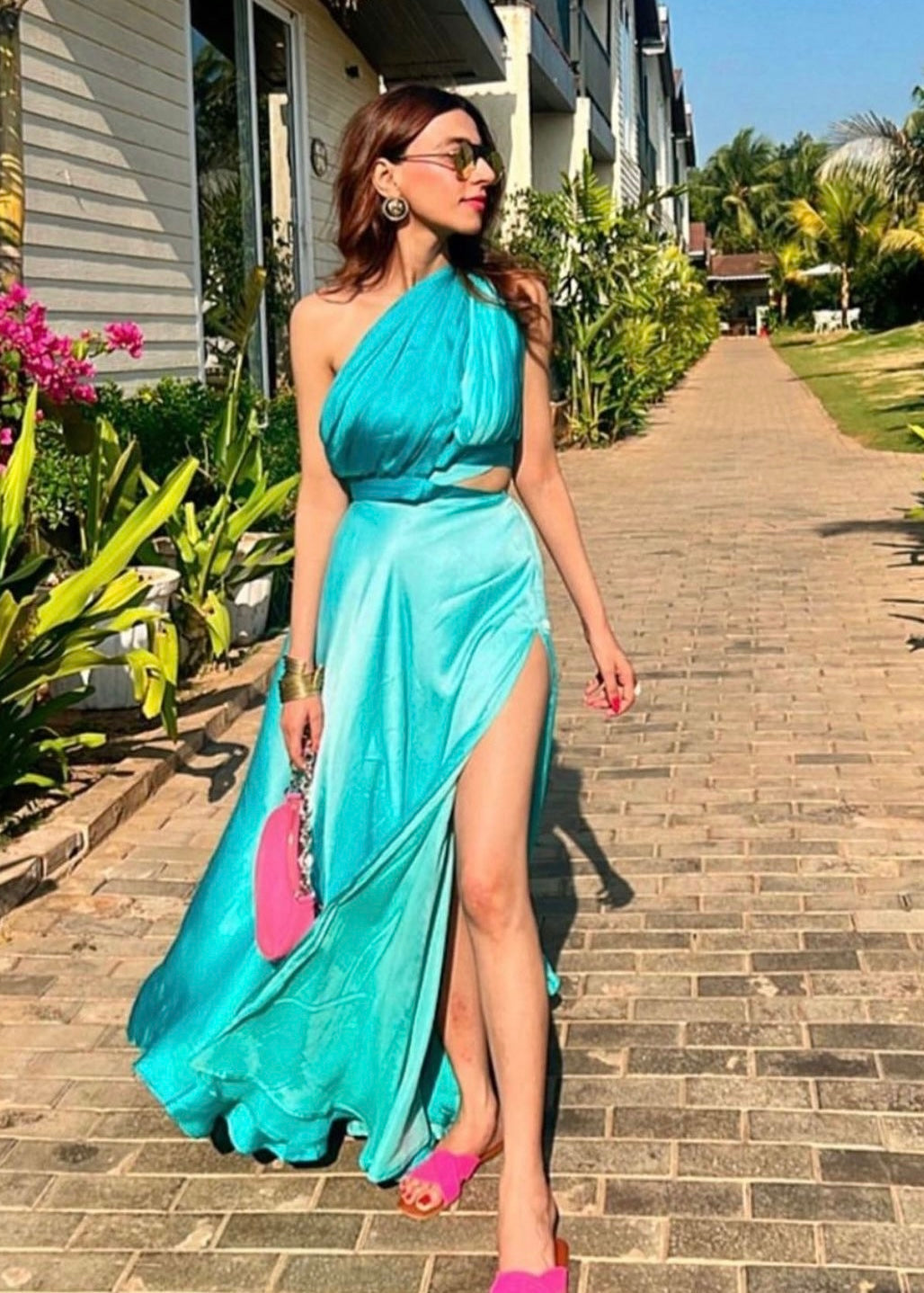 AAKRITI RANA IN ROME GOWN