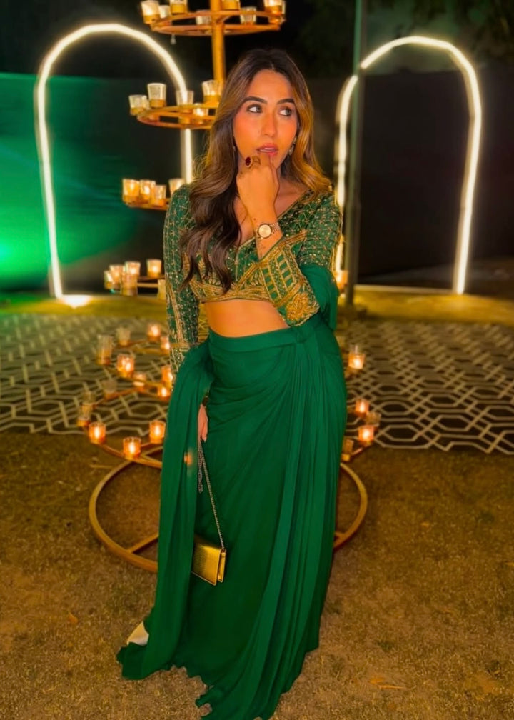 VRINDAVAN FG SAREE SET