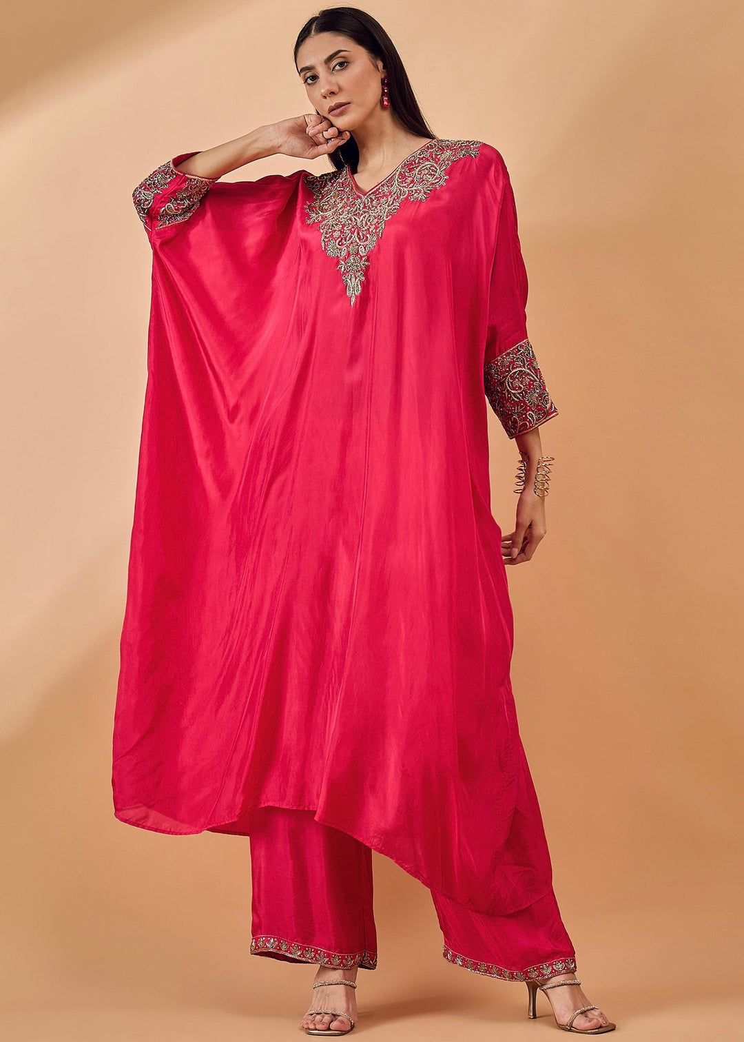 VRINDAVAN SH KAFTAN SET
