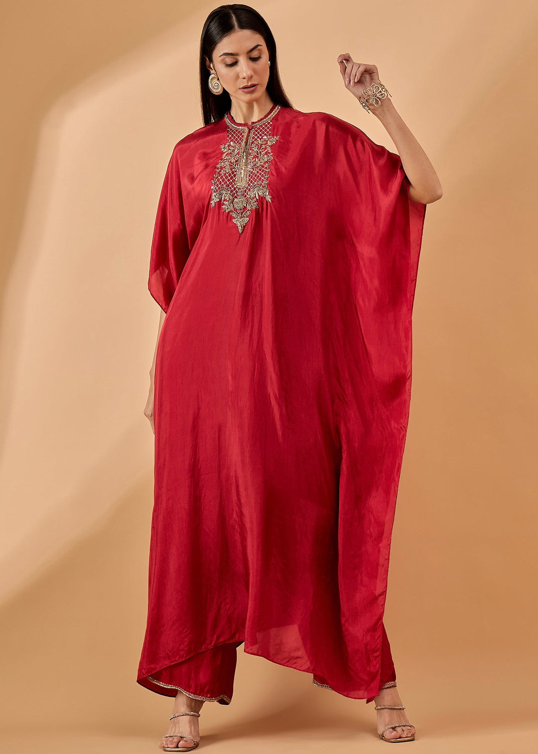 MATHURA L KAFTAN SET
