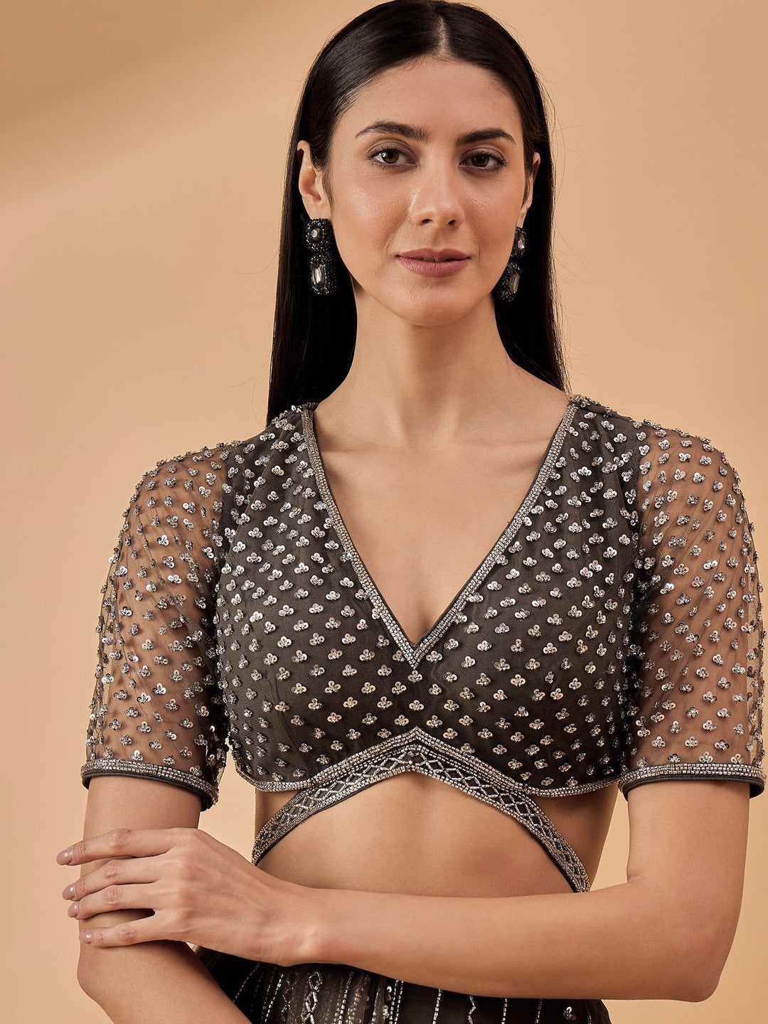 NEETI WADHWA IN JODHPUR MS SAREE SET