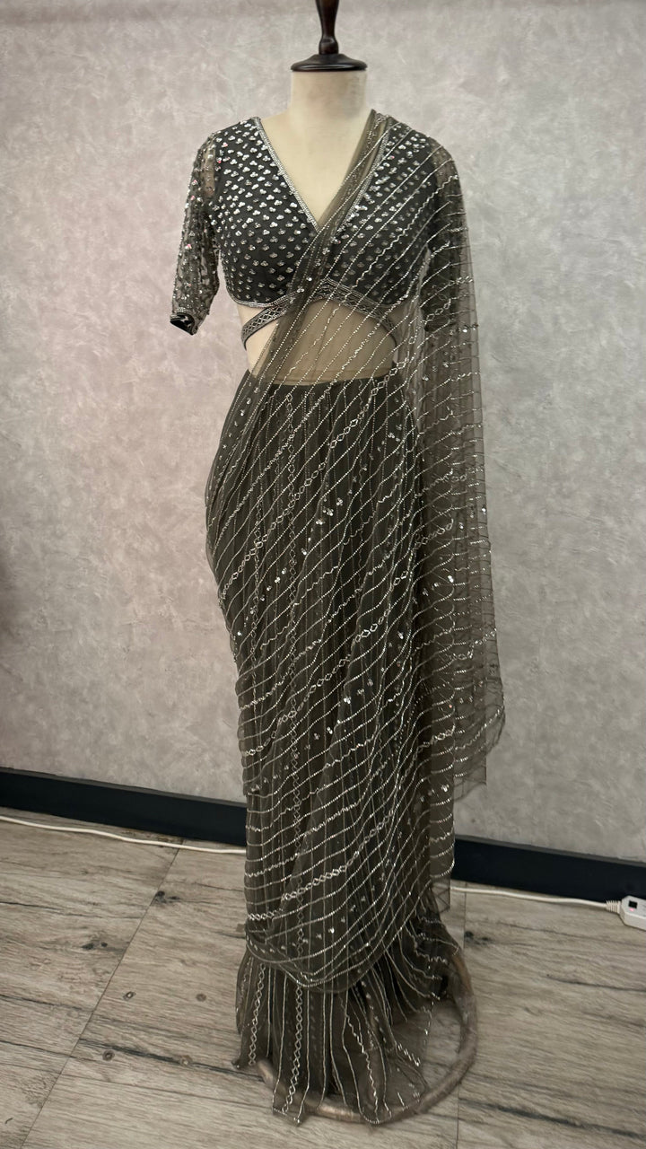 NEETI WADHWA IN JODHPUR MS SAREE SET