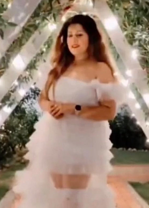 KOMPAL MATTA KAPOOR in PARIS GOWN