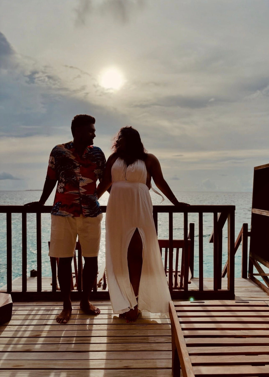 GURLEEN DAHELEY IN SANTORINI GOWN