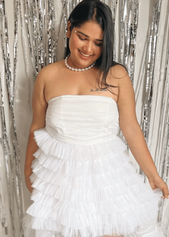 DIKSHA SINGHI in PARIS GOWN