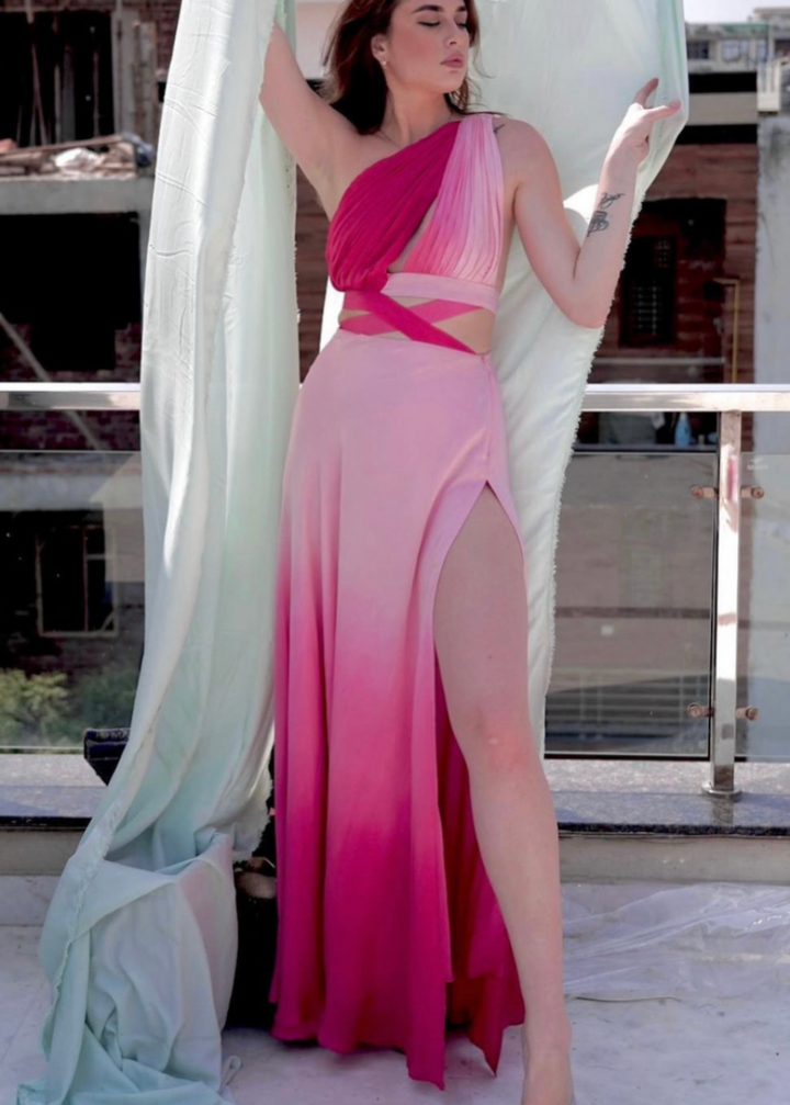 AAKRITI RANA IN ROME GOWN